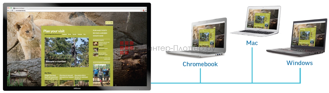 InFocus JTouch D133. Открытая платформа Android