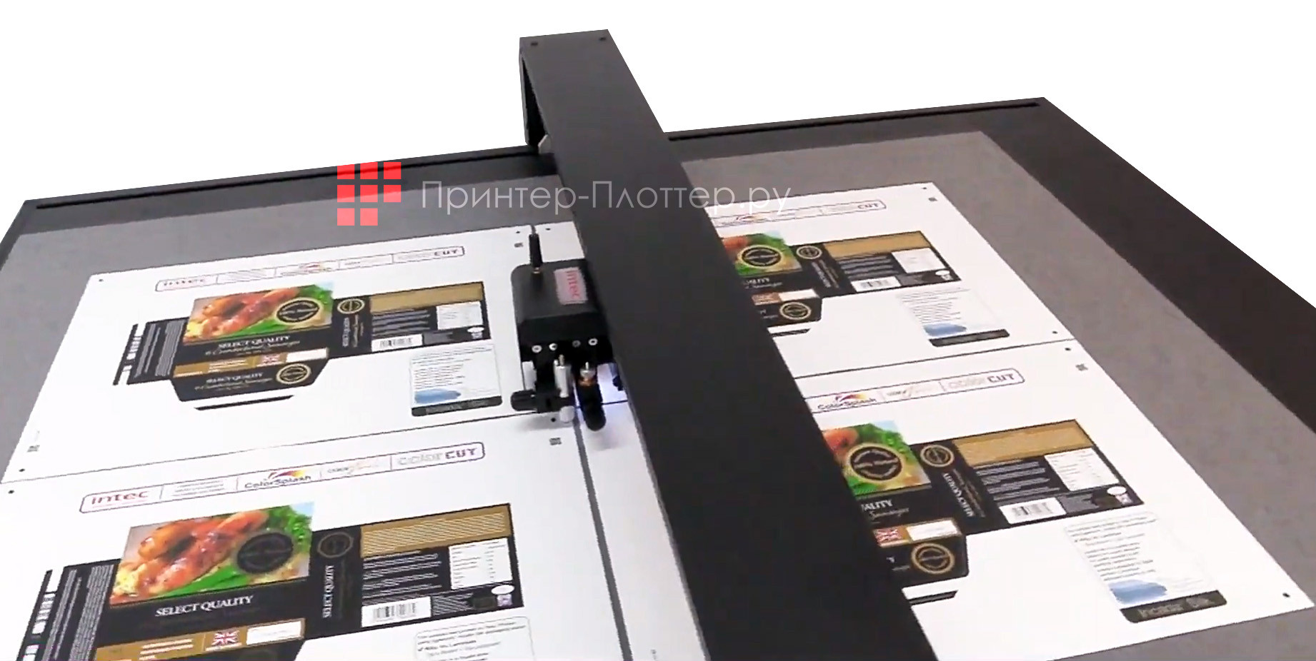 INTEC ColorCut FB1150. Применение