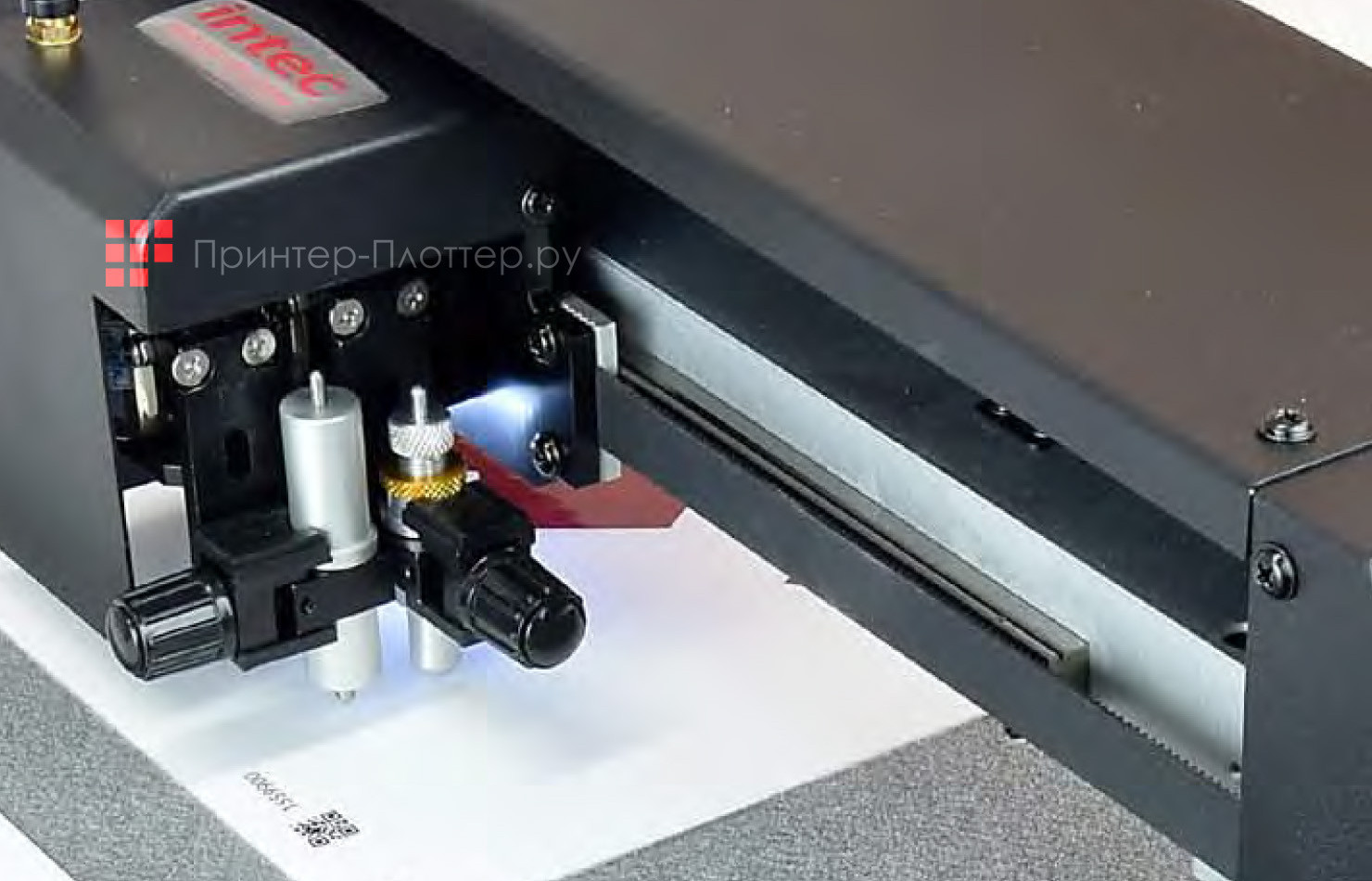 INTEC ColorCut FB1150. Считывание QR-кода