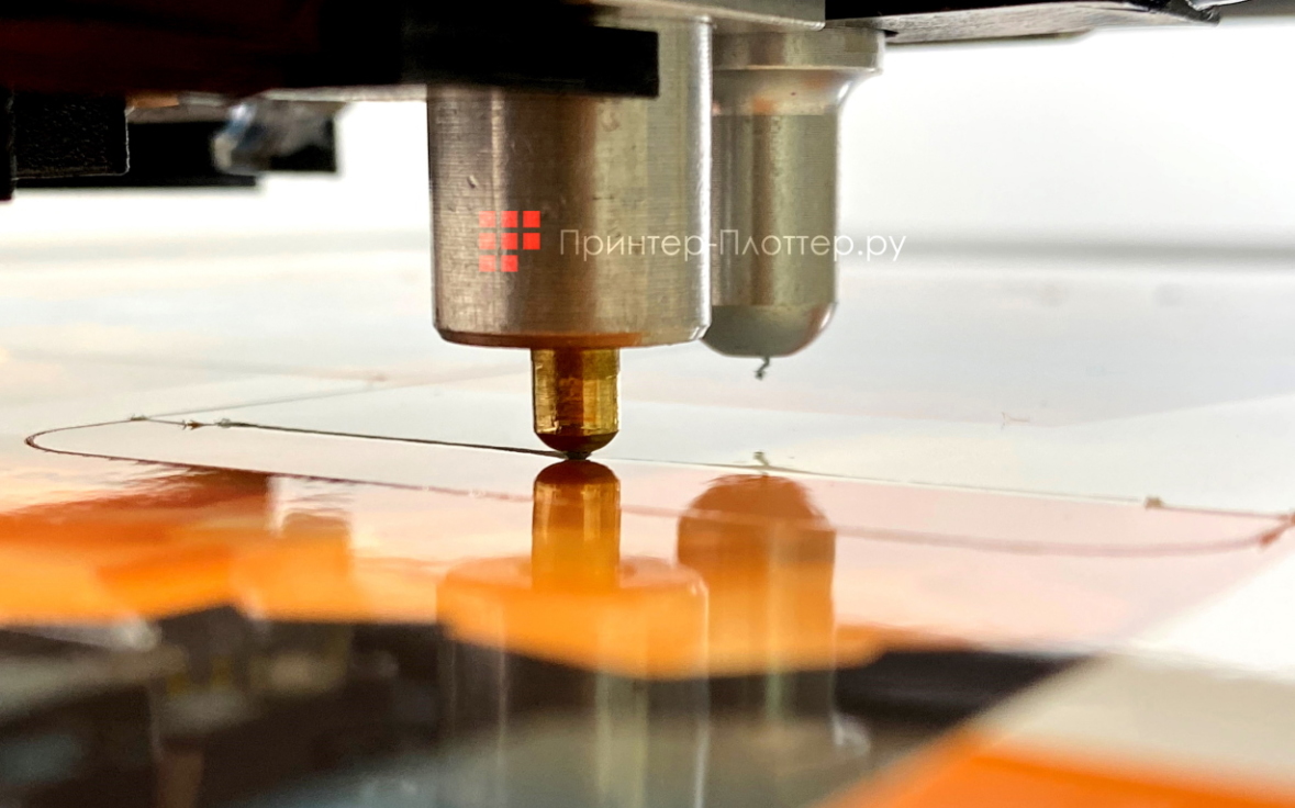 INTEC ColorCut FB580. Регистрационный контроль