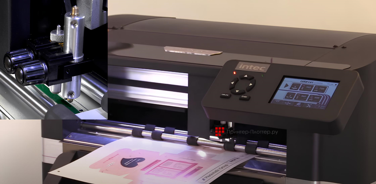 INTEC ColorCut SC6000. Двойная инструментальная головка