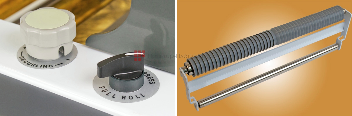 INTEC ColorFlare CF1200LX. Управление натяжными роликами