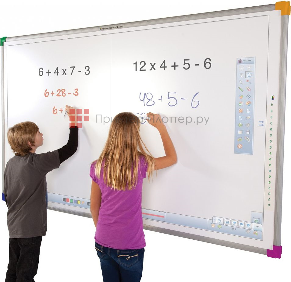 Interwrite DualBoard 1289. Особенности