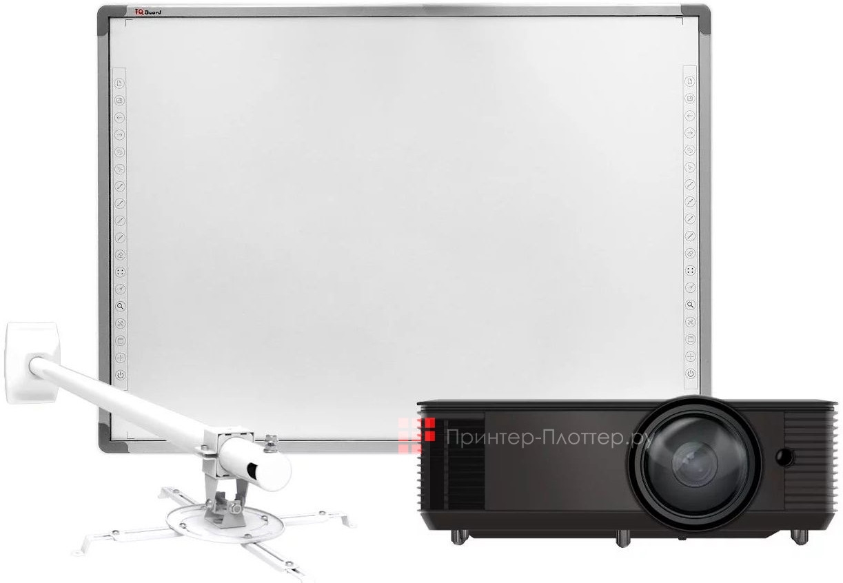 IQBoard IR RPT082-20 + InFocus IN114BBST + Wize WTH140 + кабель HDMI. На выгодных условиях