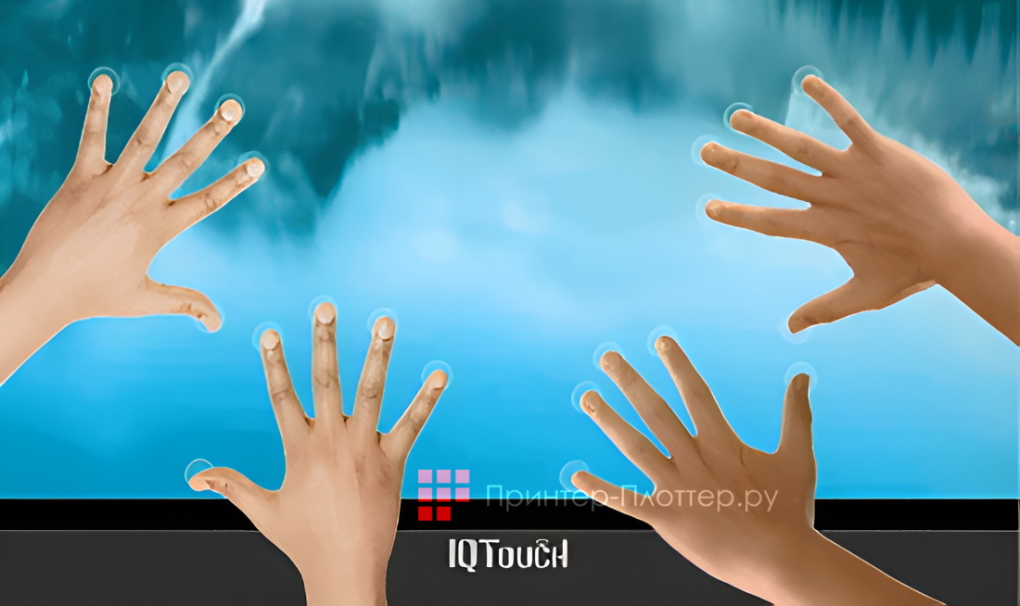 IQBoard TE1100 LE065MD IQTouch. Многопользовательская совместная работа