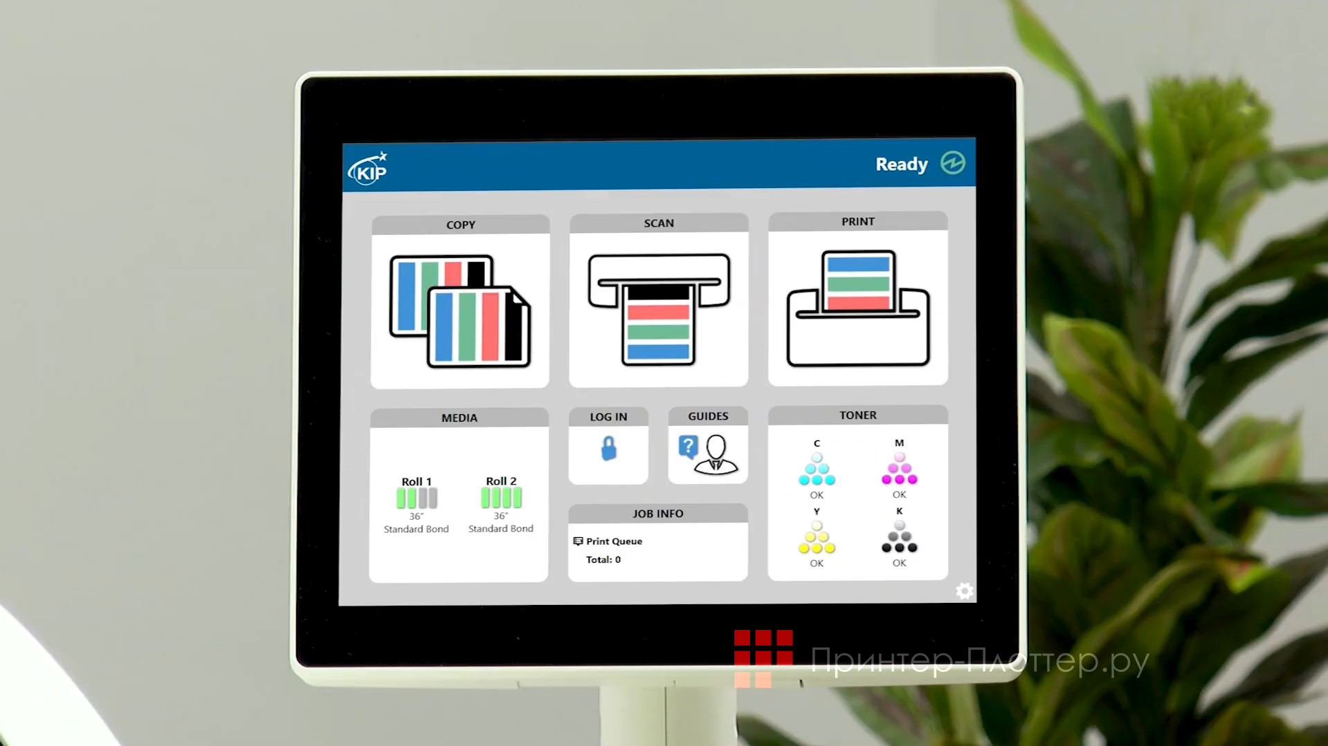 KIP 660. Мультисенсорная панель