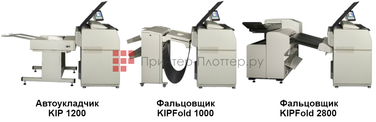 KIP 7170 STF. Варианты постпечатной обработки