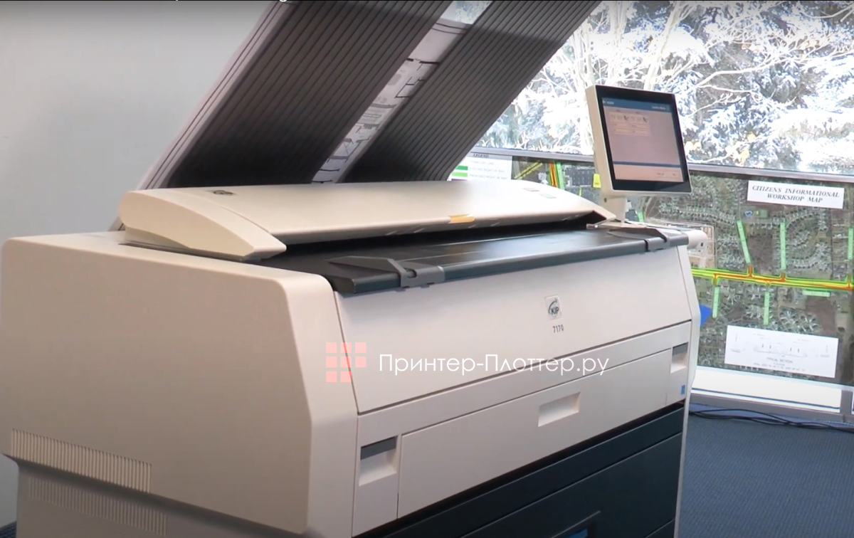 KIP 7170 STF. Особенности