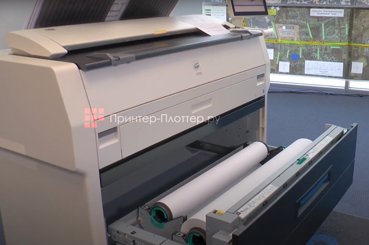 KIP 7170 STF. Подача бумаги