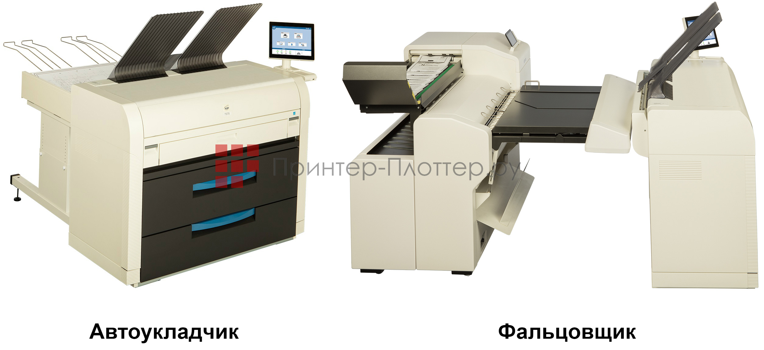 KIP 7570. Варианты постпечатной обработки