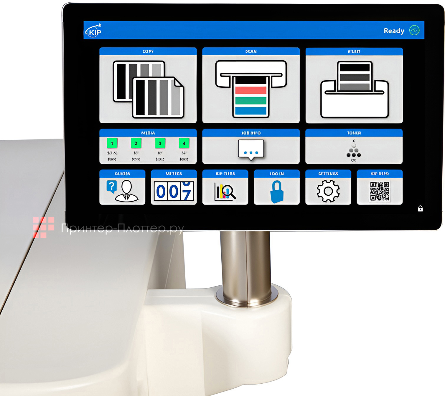 МФУ KIP 7570M. Легкое управление со смарт-планшета