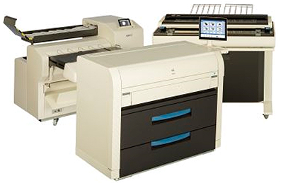 KIP 7590. Производительная система с фальцовщиком