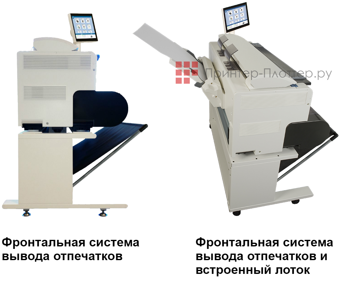 KIP 770 STF. Фронтальный вывод отпечатков