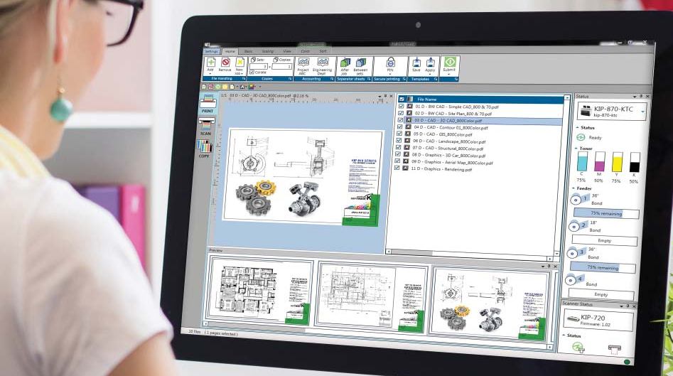 KIP 7990. Отправка заданий на печать