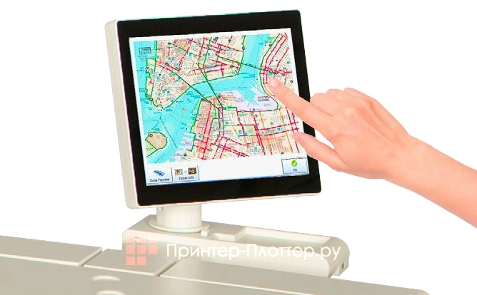 KIP 880. Мультисенсорный экран