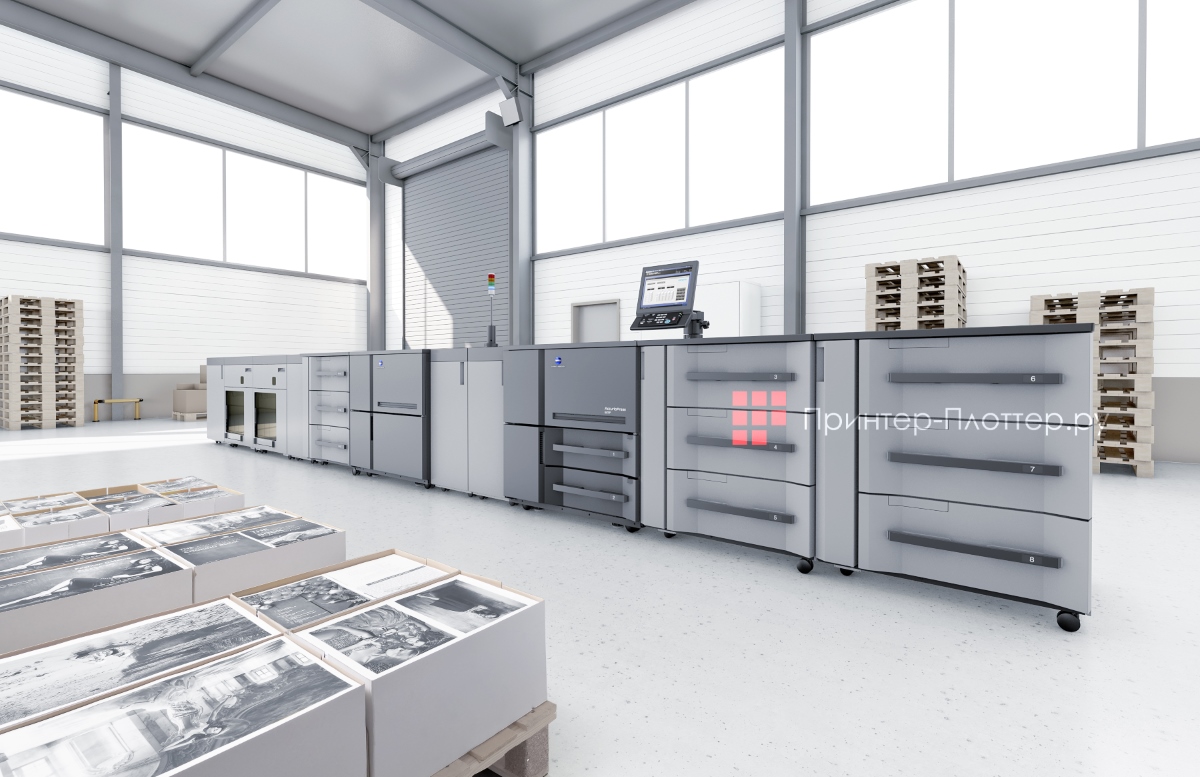 Konica Minolta AccurioPress 6272P. Применение