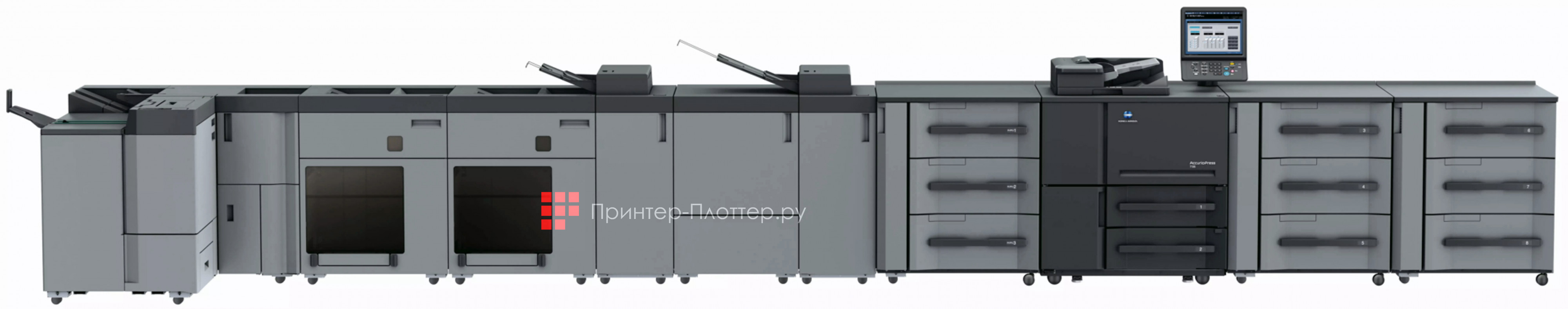 Konica Minolta AccurioPress 7120. Особенности