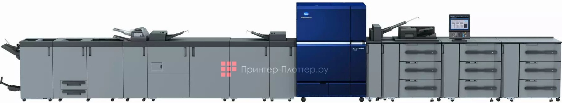 Konica Minolta AccurioPress C10500S. Комплексная обработка мультимедиа