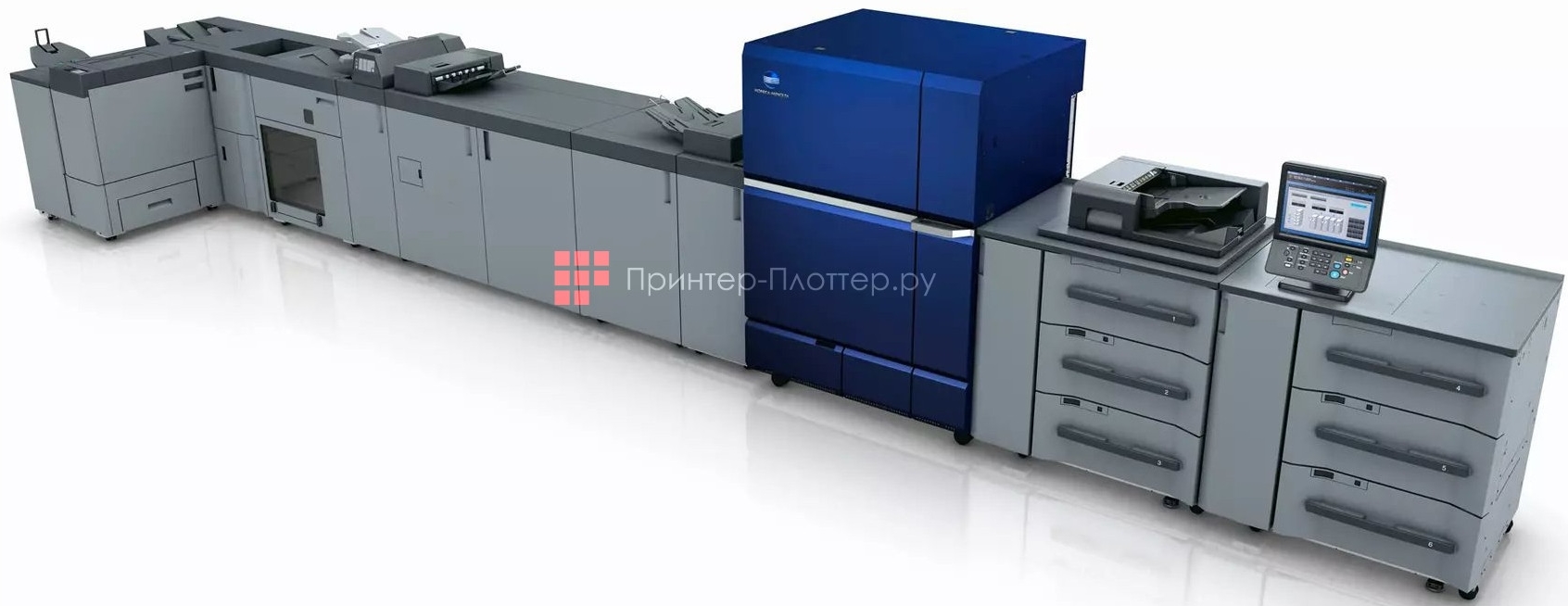 Konica Minolta AccurioPress C10500S. Простота использования