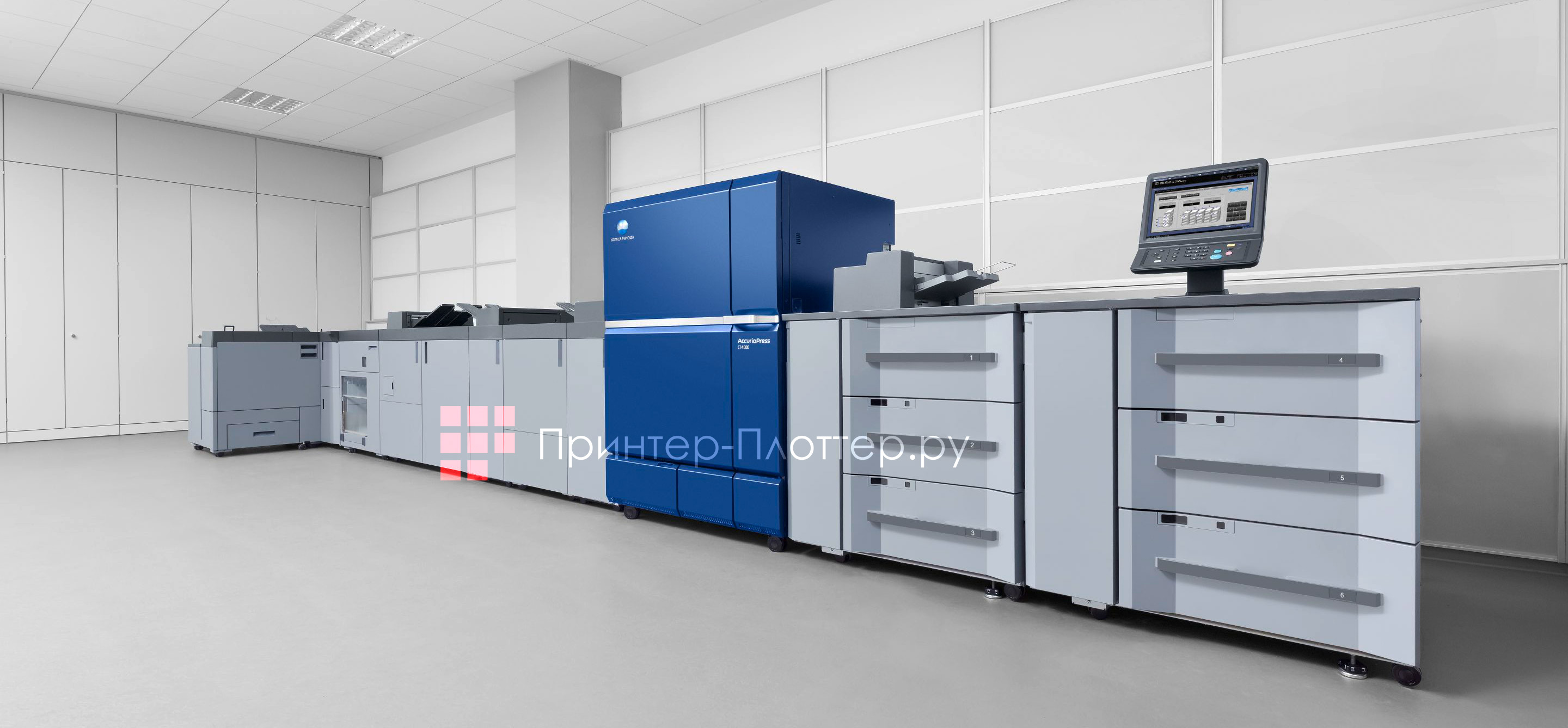 Konica Minolta AccurioPress C14000. Описание