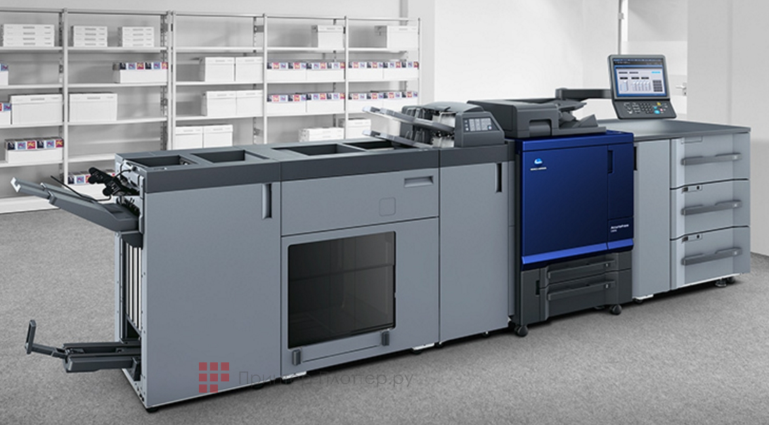 ЦПМ Konica Minolta AccurioPress C4080 EcoLine. Модуль подрезки