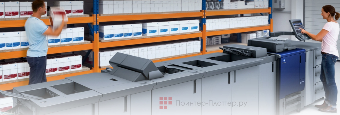 ЦПМ Konica Minolta AccurioPress C4080 EcoLine. Простота использования