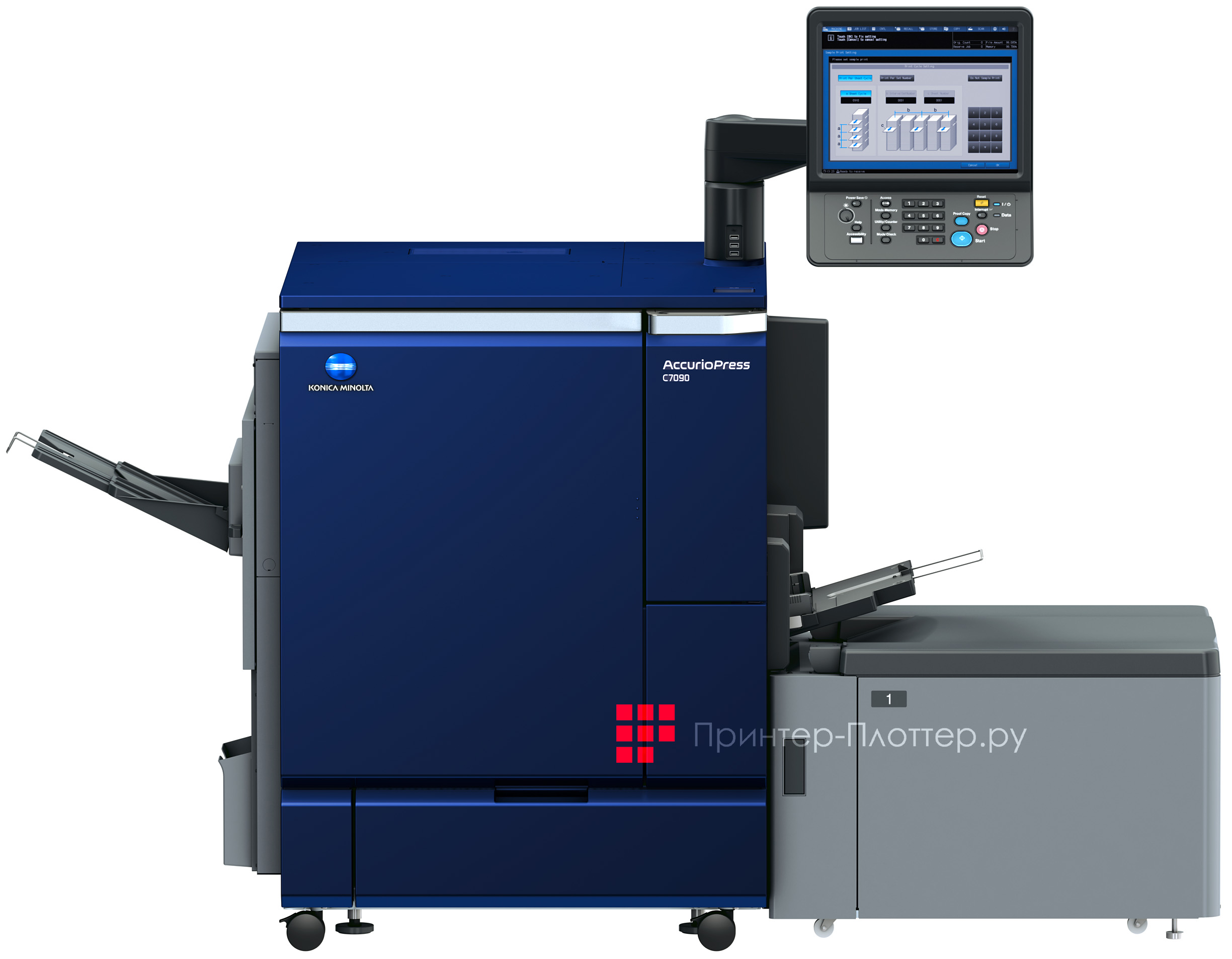 Konica Minolta AccurioPress C7090. Высокоэффективное управление печатью