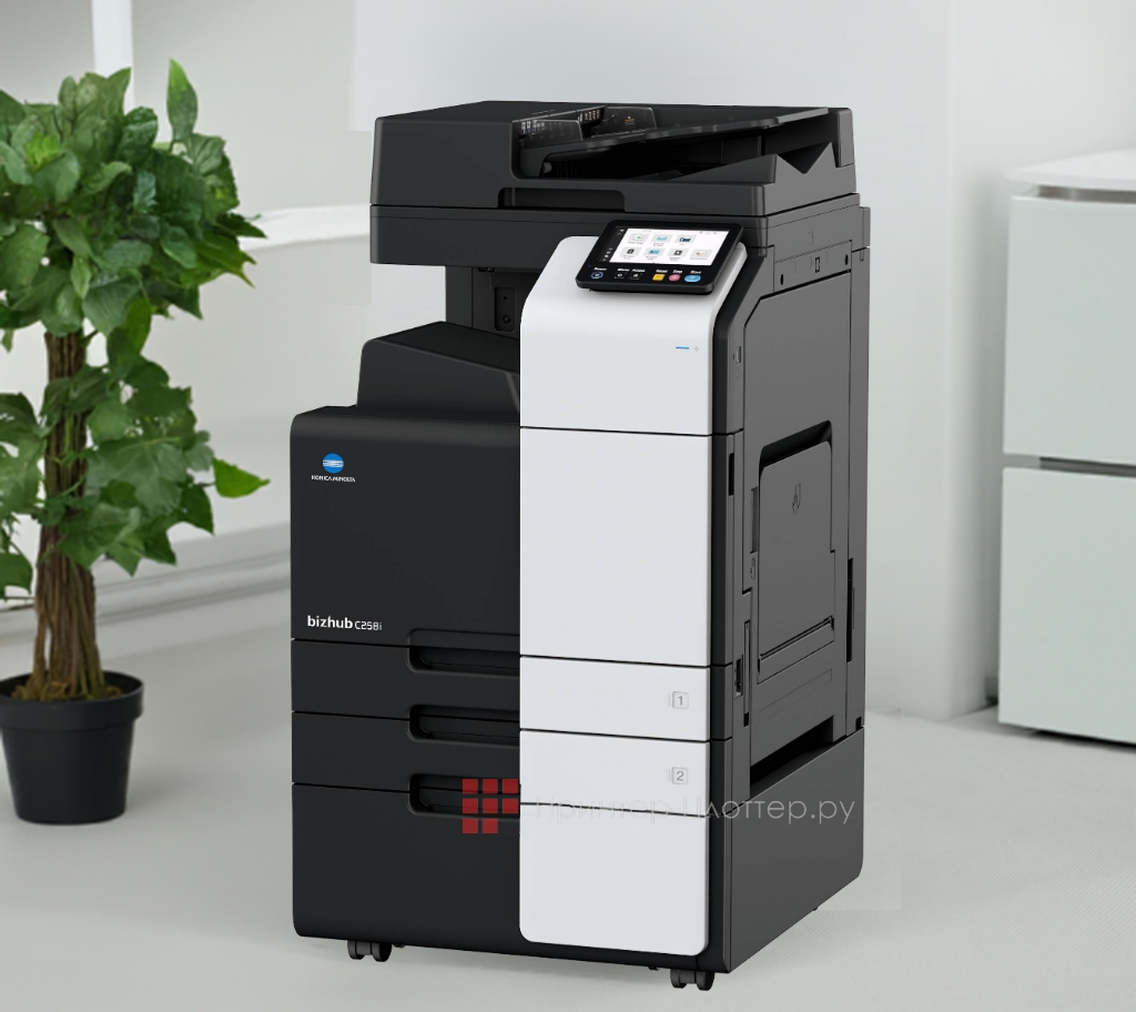 Konica Minolta bizhub 258i. Применение