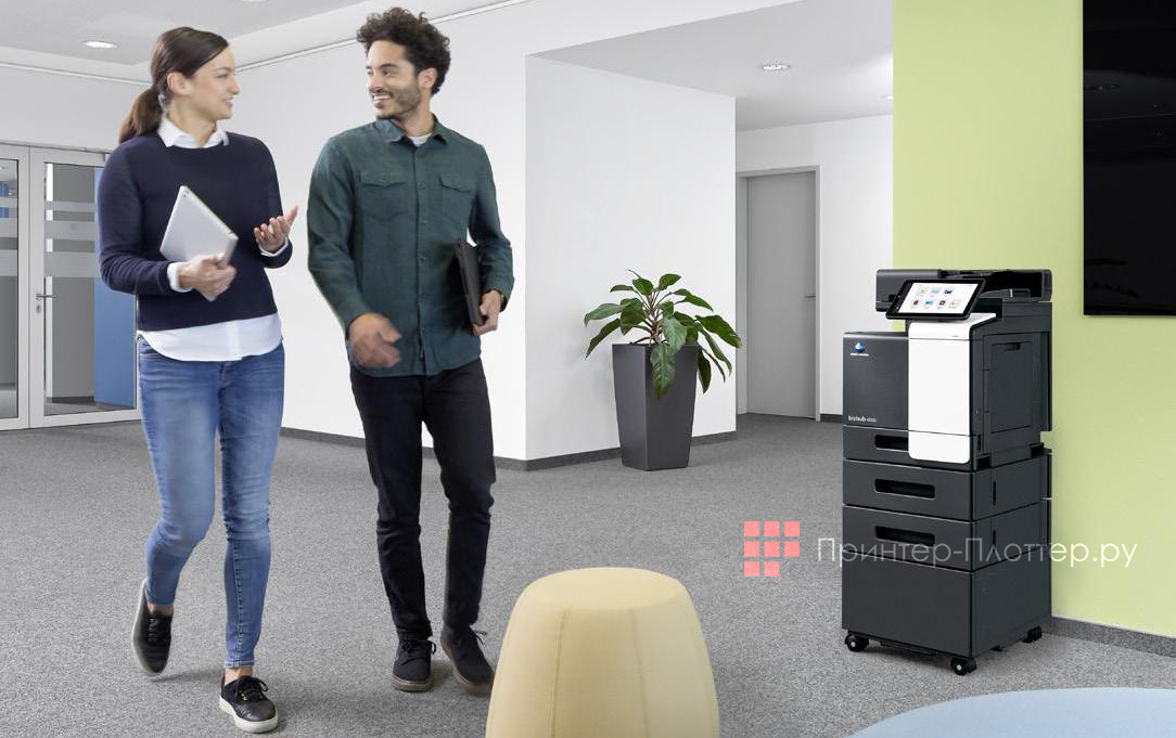 Konica Minolta bizhub 4050i. Особенности