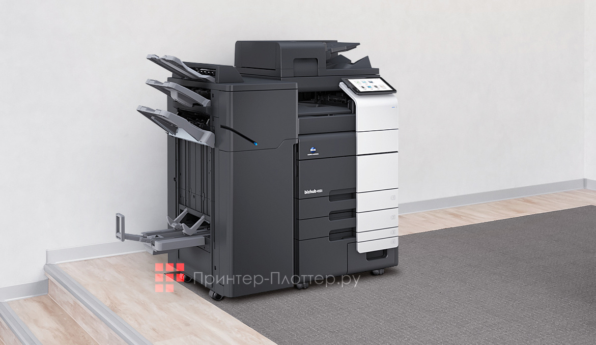 Konica Minolta bizhub 450i. Особенности