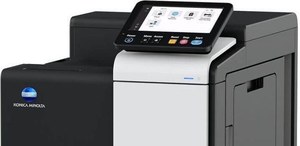 Konica Minolta bizhub 4700i. Сенсорная панель