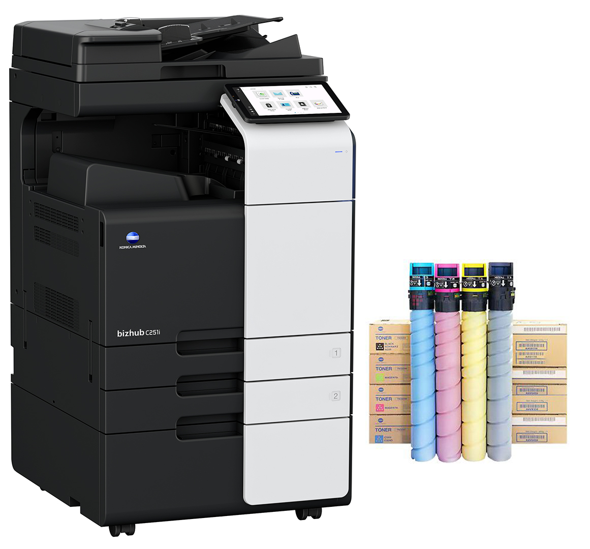 Konica Minolta bizhub C251i. Комплект 2