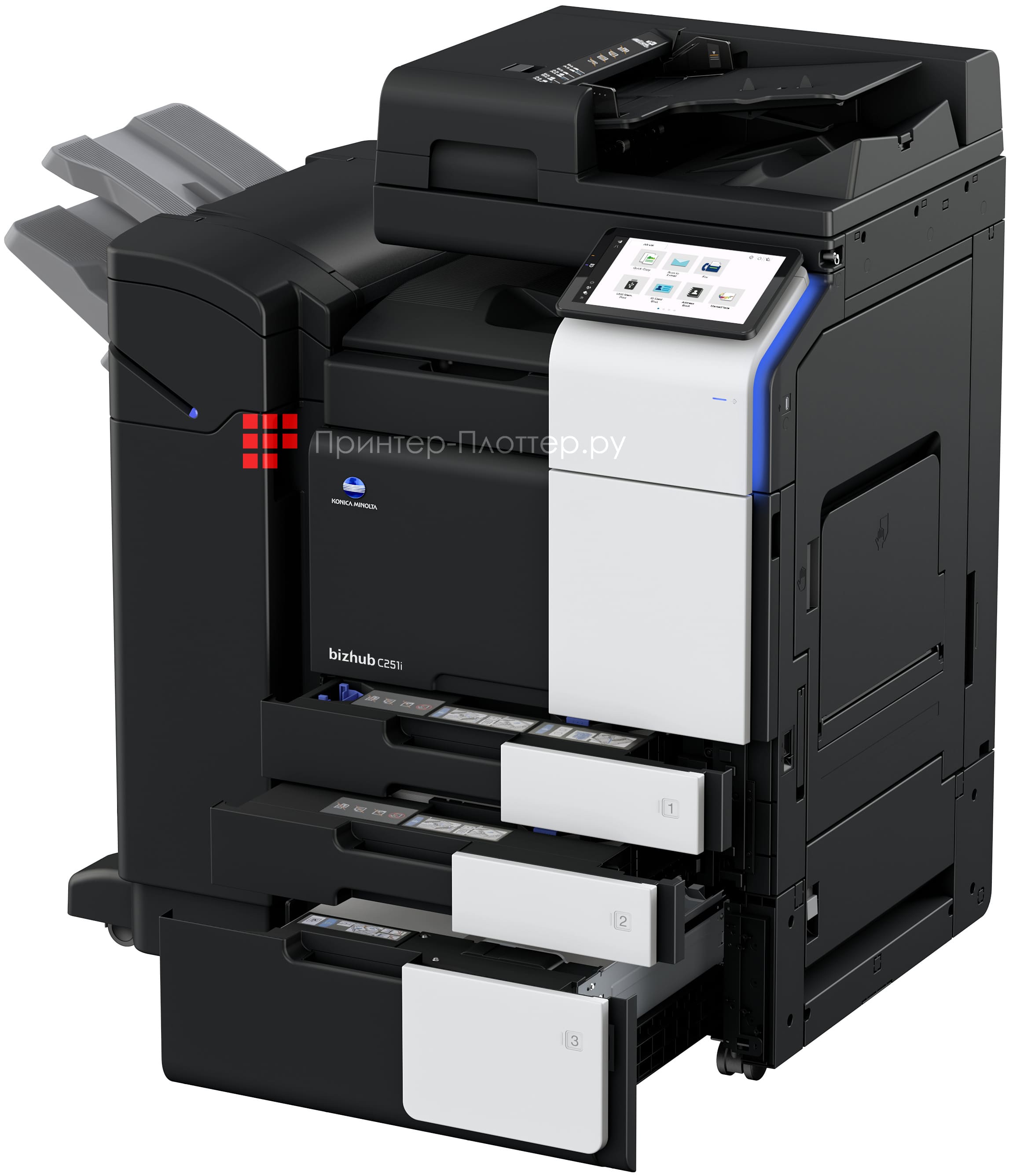 Konica Minolta bizhub C251i. Особенности