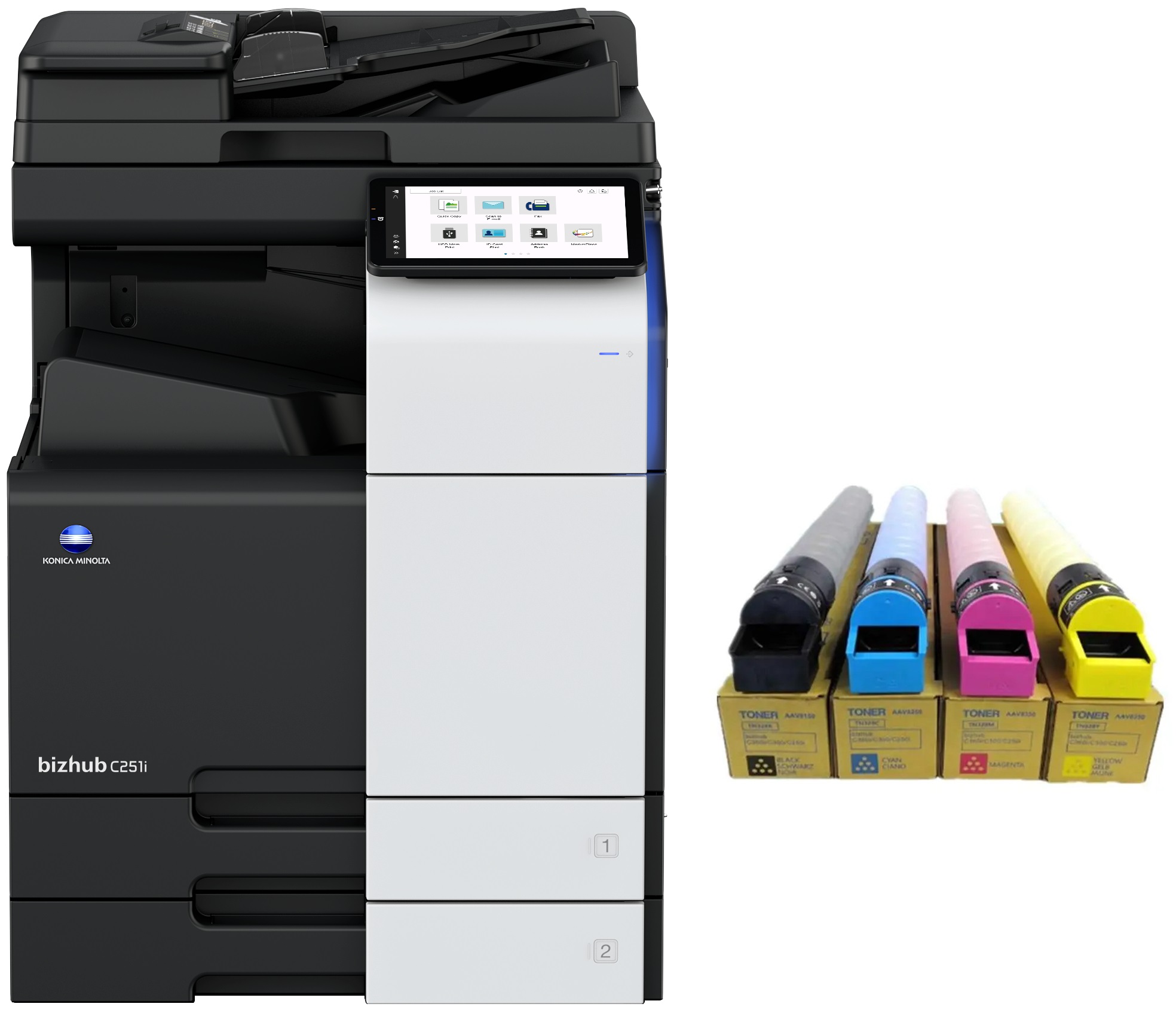 Konica Minolta bizhub C251i. Комплект 1