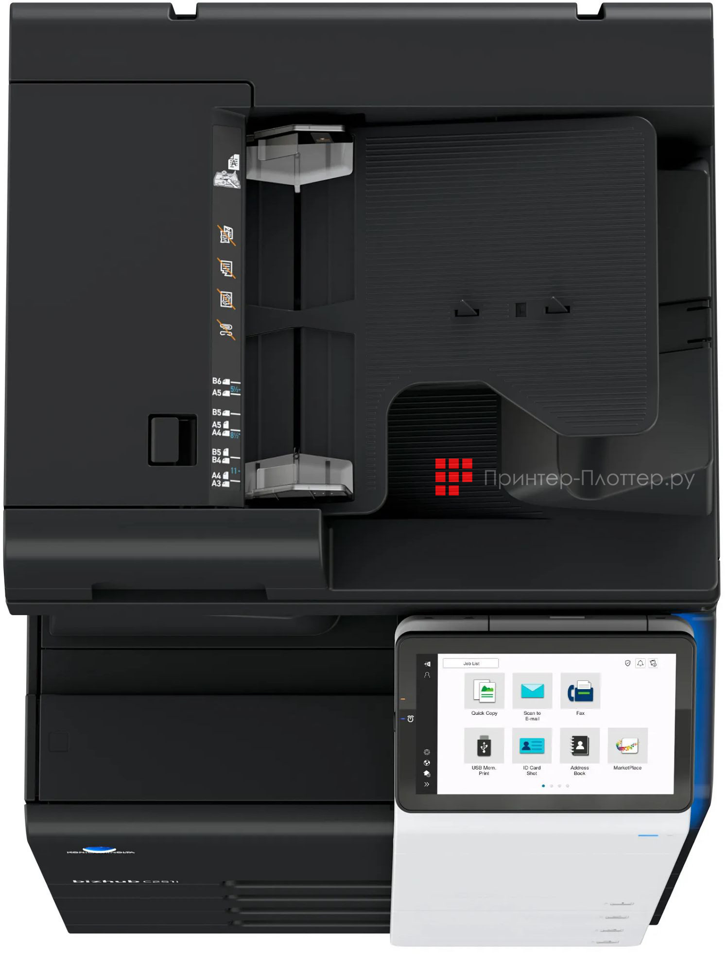 Konica Minolta bizhub C301i. Копирование