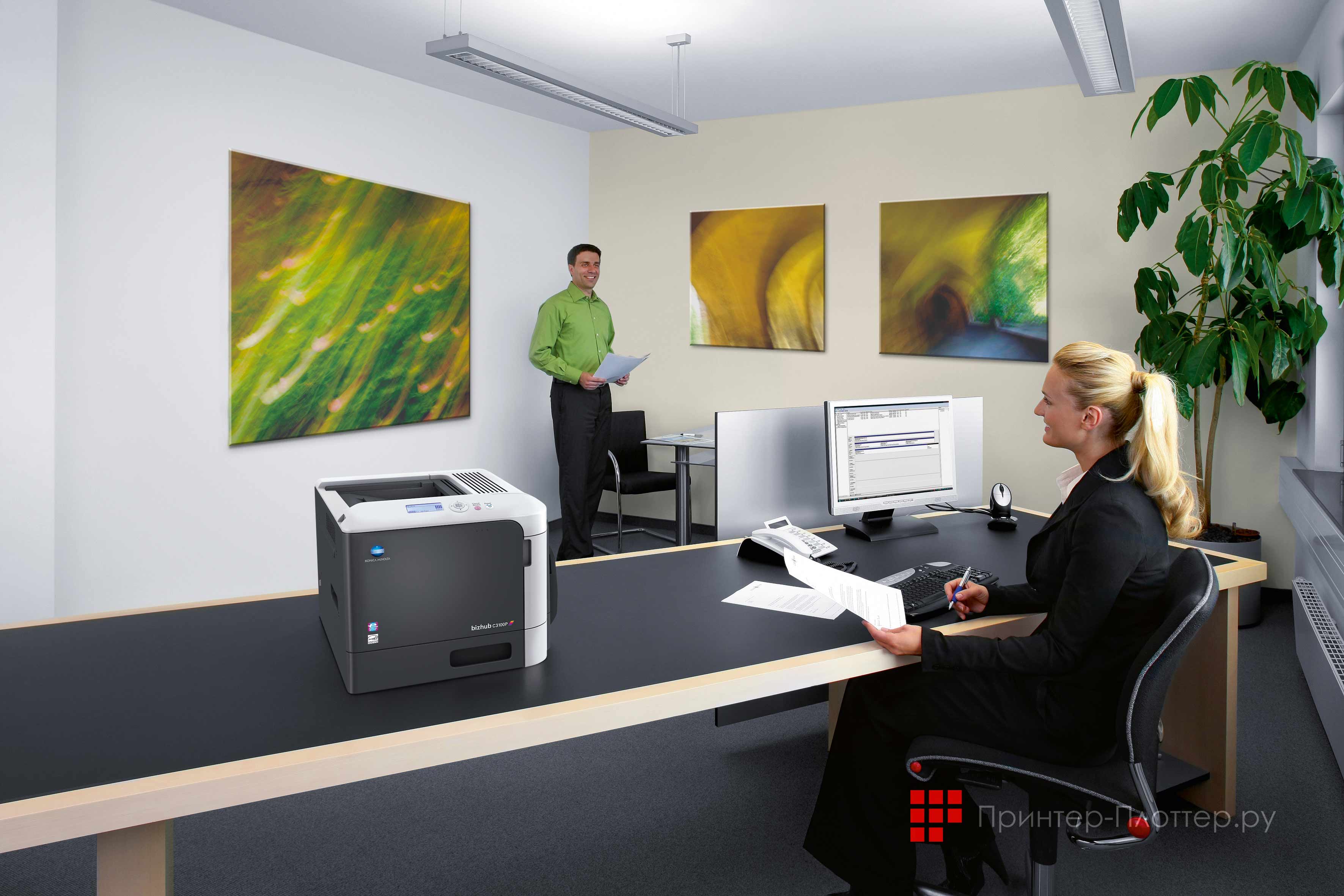 Konica Minolta bizhub C3100P. Эффективный документооборот