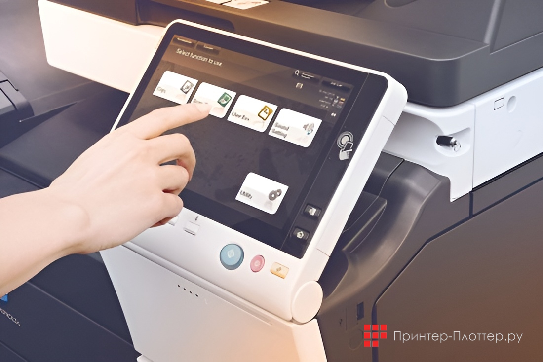 Konica Minolta bizhub C3351i. Печать