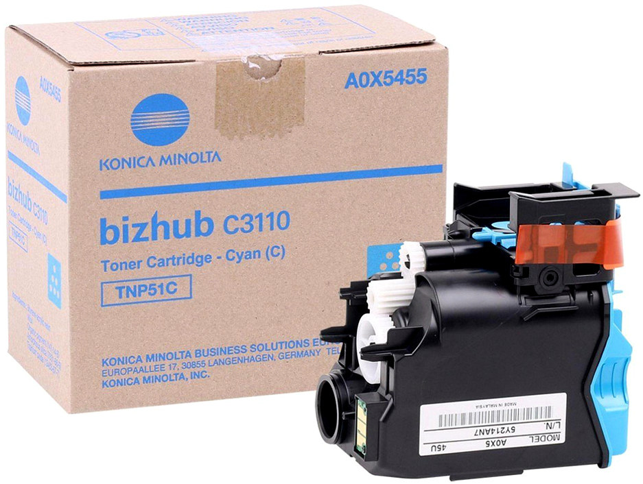 Konica Minolta Toner Cartridge TNP-51C. На выгодных условиях