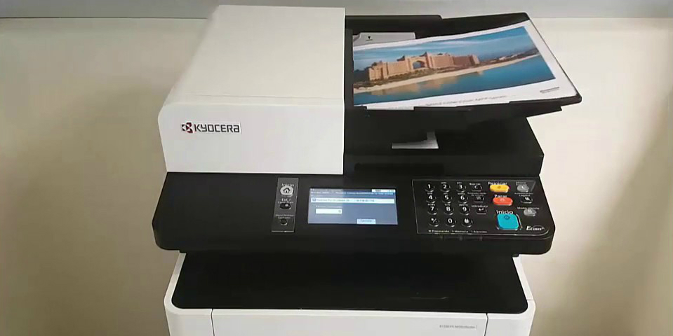  Kyocera ECOSYS M5526CDW. Особенности сканирования