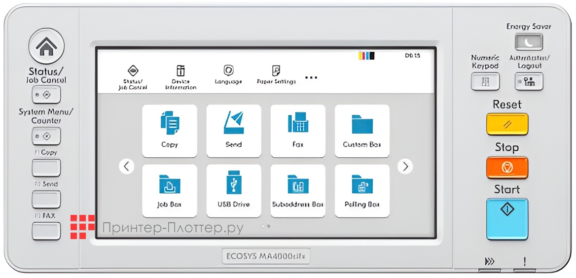 Kyocera ECOSYS MA3500cix. Удобный и простой в использовании