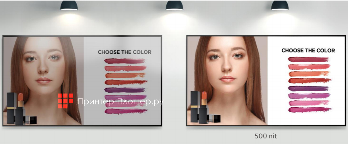 LG 110UM5J-B. Высокая яркость