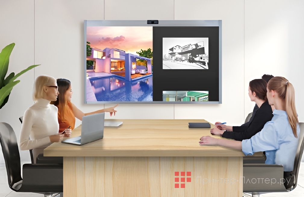 LG 55CT5WJ-B. Разделенный экран