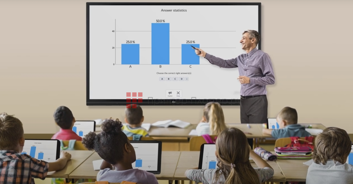 LG 65TR3BF-В. Области использования