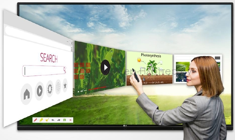 LG 65TR3BF-В. Веб-браузер