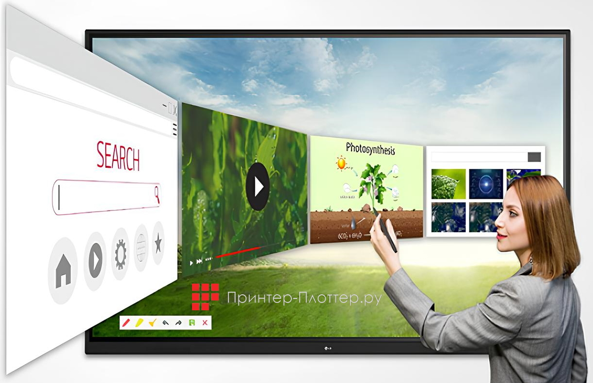 LG 65TR3DJ-B. Встроенный слот OPS