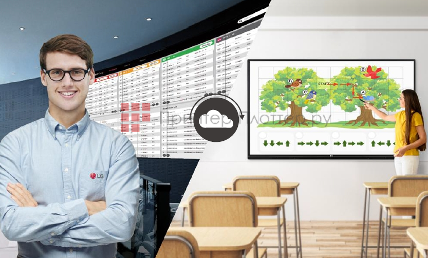 LG 75TR3BF-B. Служба ConnectedCare