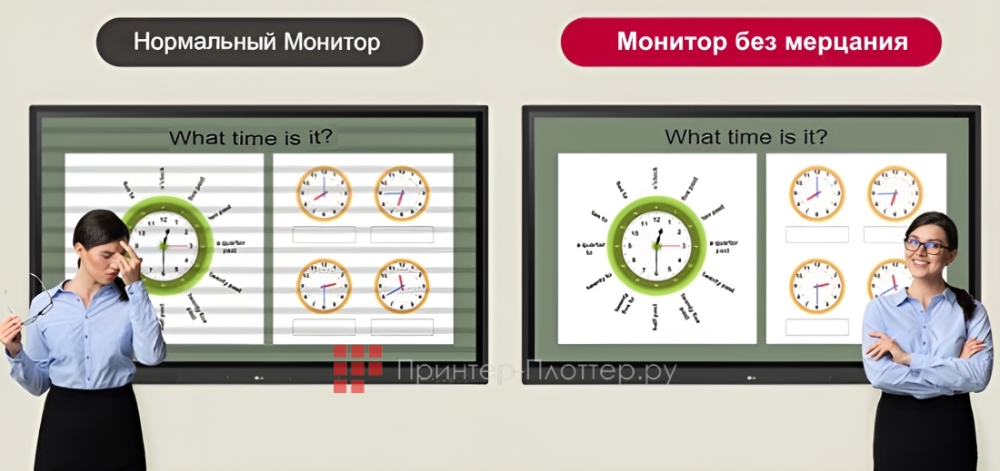 LG 75TR3DK-B. Функция без мерцания