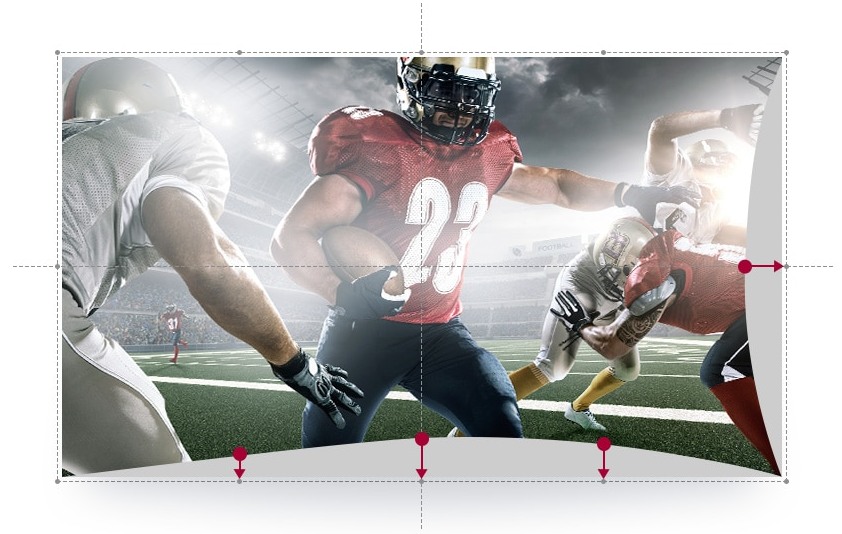 LG HU85LS. 12-точечная регулировка