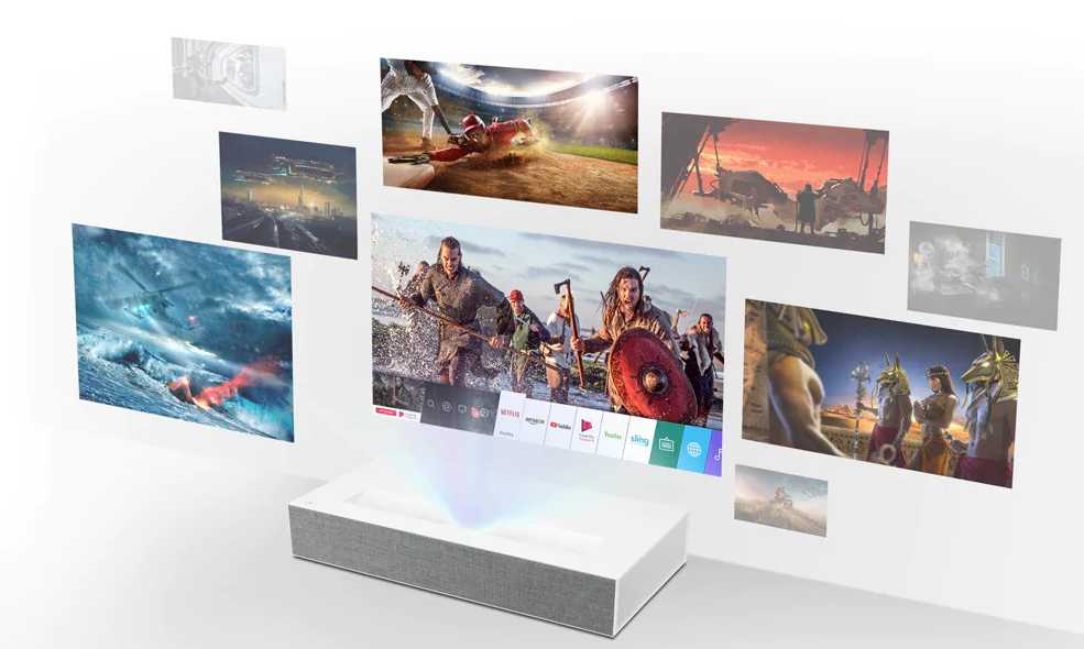 LG HU85LS. Система webOS 4.5