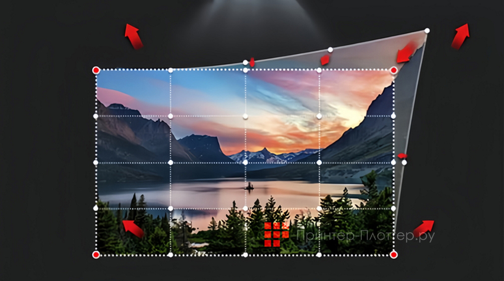 LG ProBeam BF60RG. Простая и точная настройка проекции